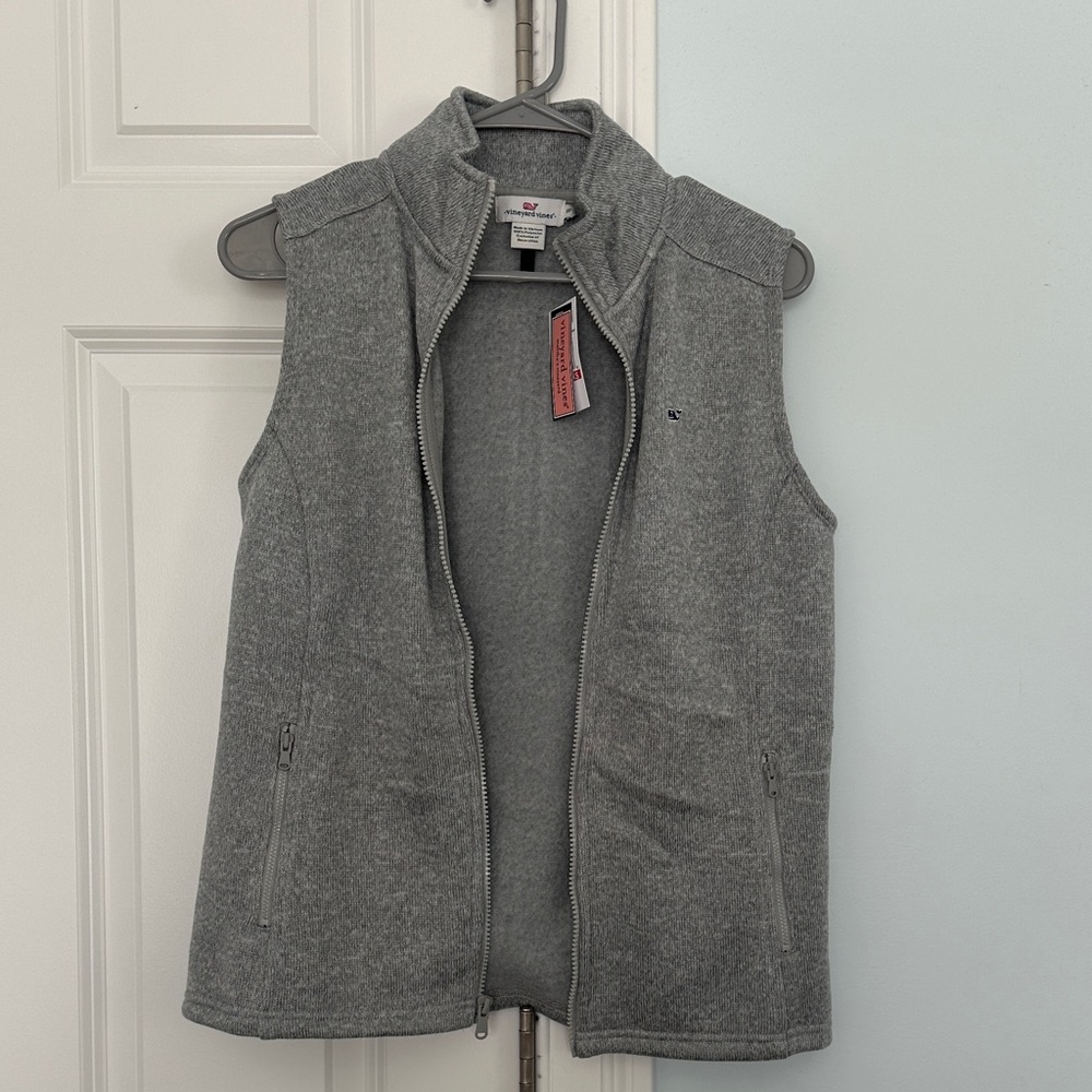 Vineyard Vines Gray Women's Vest